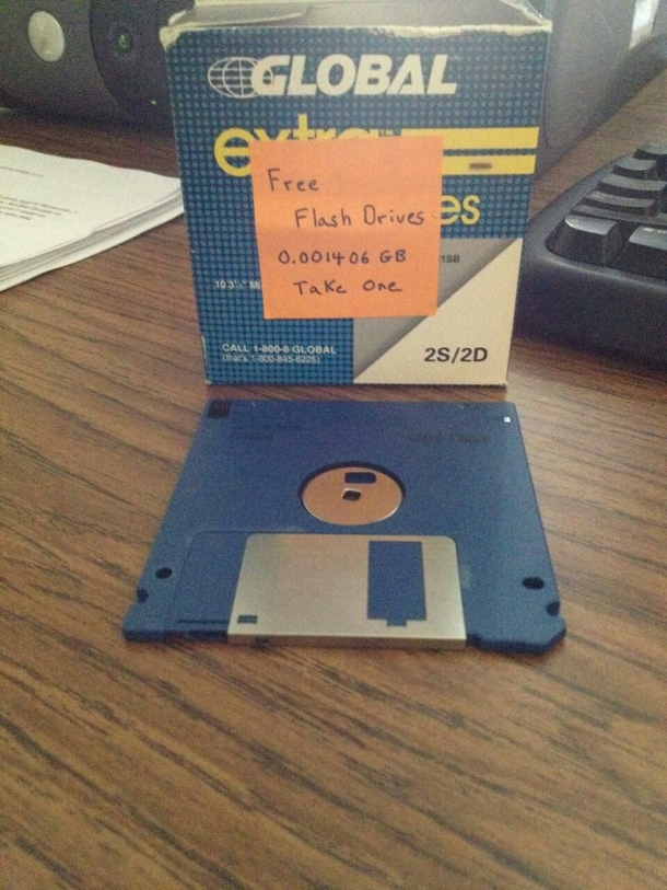 My wife found this at her job