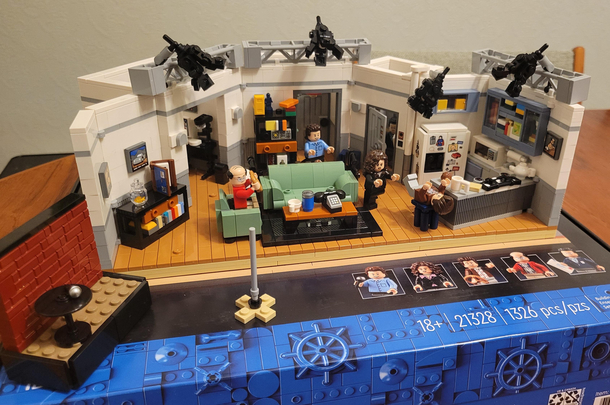 My wife got me a Seinfeld Lego set for Christmas