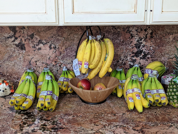My wife thought she was ordering eight individual bananas