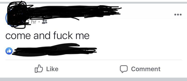 My wifes grandmother posted this to her timeline the other day I dont think I can face her ever again