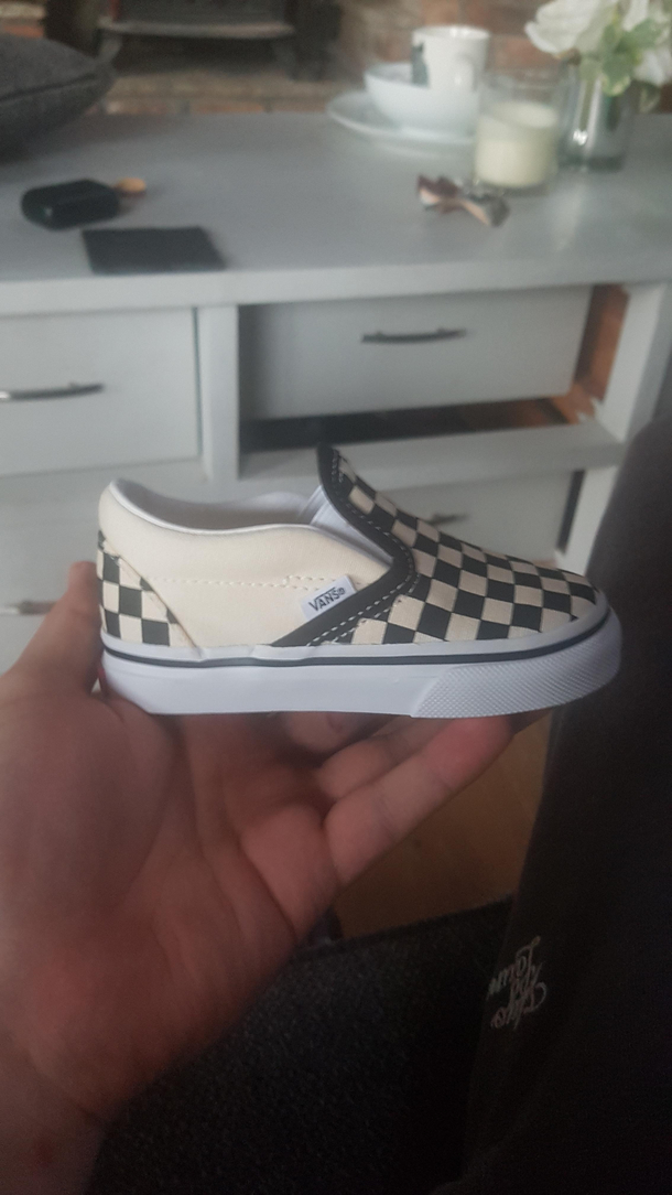 My  year old brother ordered shoes online for himself they were   baby size