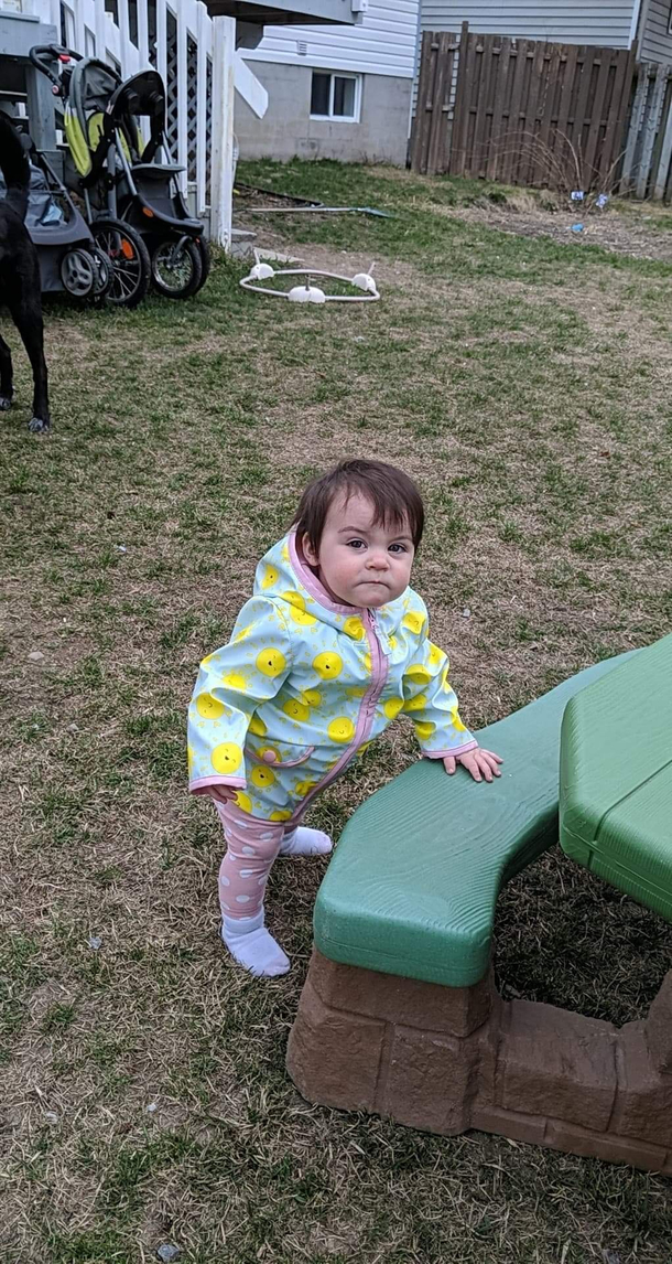 My  year old daughter