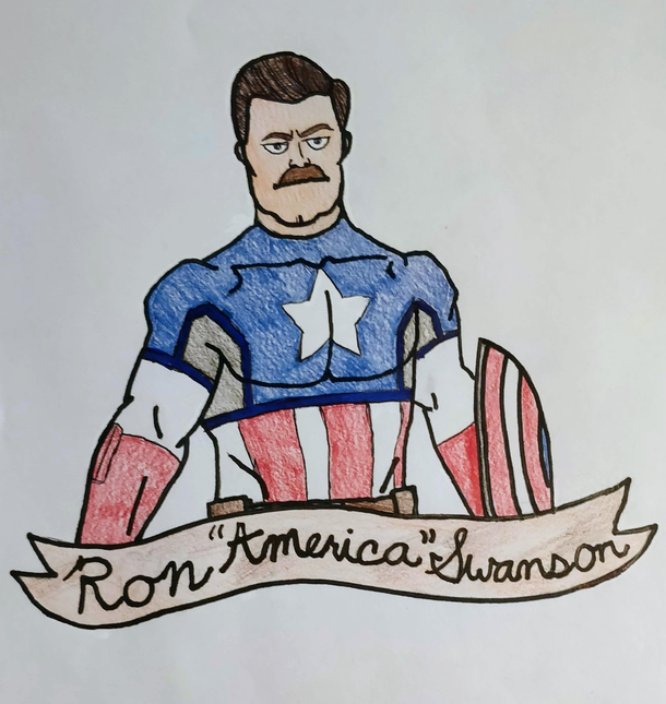 My -year-old daughter drew this for me in honor of today Happy th