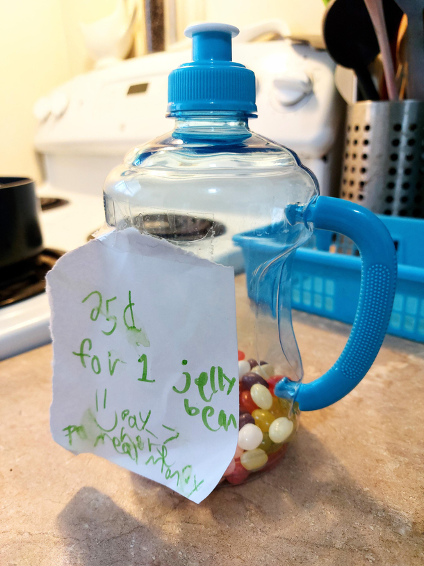 My  year old daughter is teaching other kids about inflation