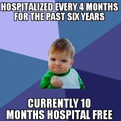 My  year old has severe asthma and has been life flighted  times to the ICU This is a huge victory