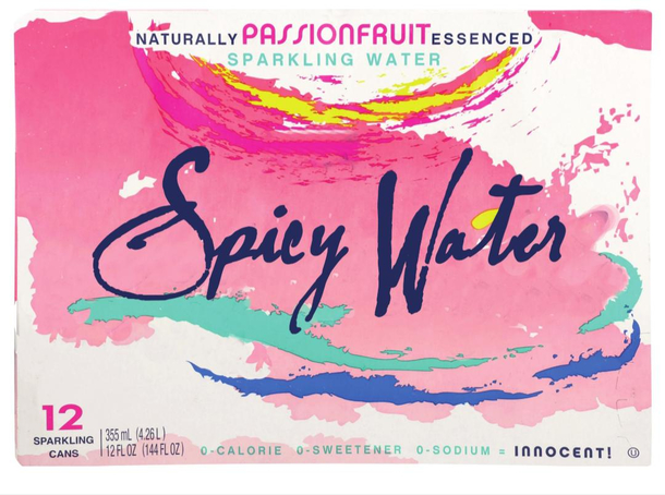 My  year old niece absolutely slams La Croix in her sippy cup She calls it spicy water For Xmas my wife and I got her a case and I photoshopped this new label