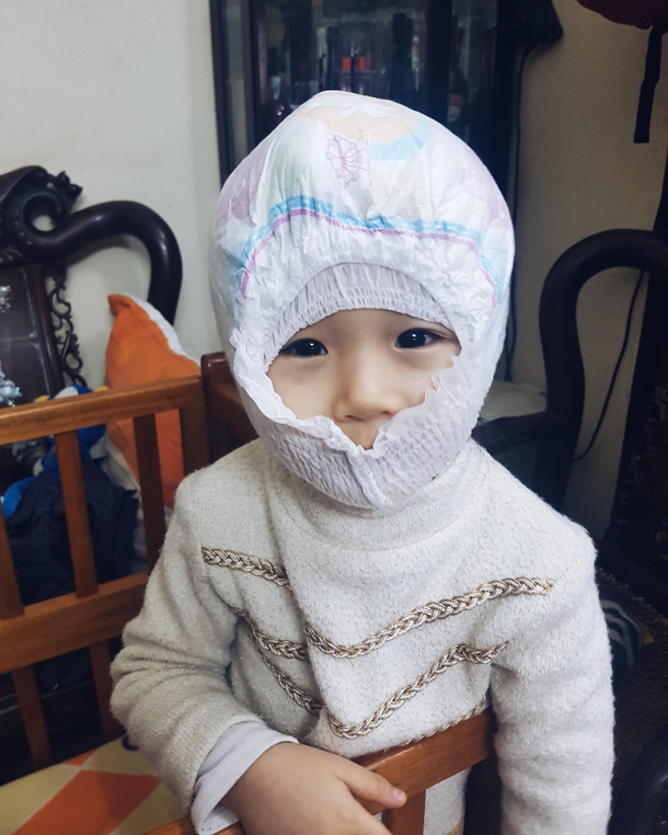 My  year old niece thinks shes a Ninja