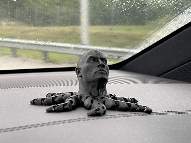 My  yr old son has really refined the quality on his D prints This is his latest masterpiece