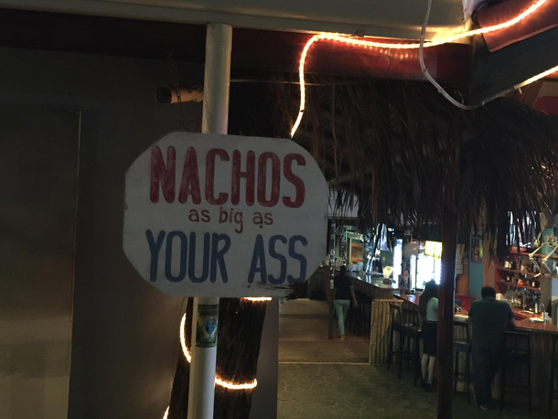 Nachos in Costa Rica 
