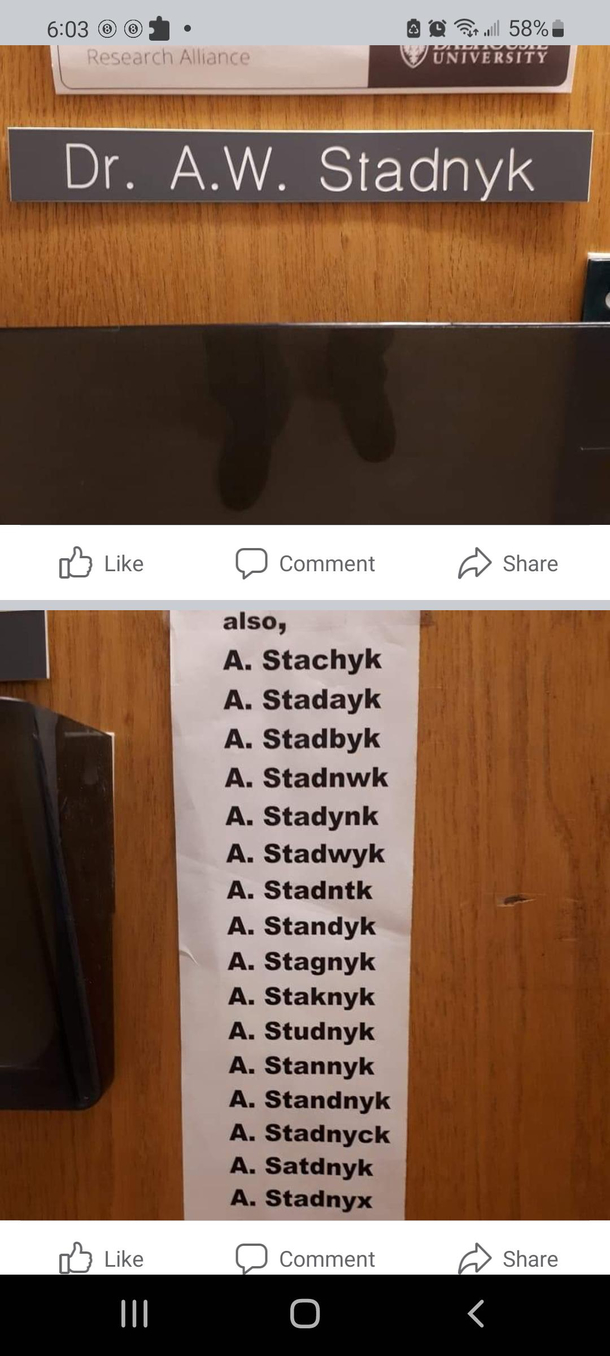 Names are hard