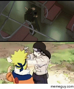 Naruto copied this fight scene from Cowboy Bebop