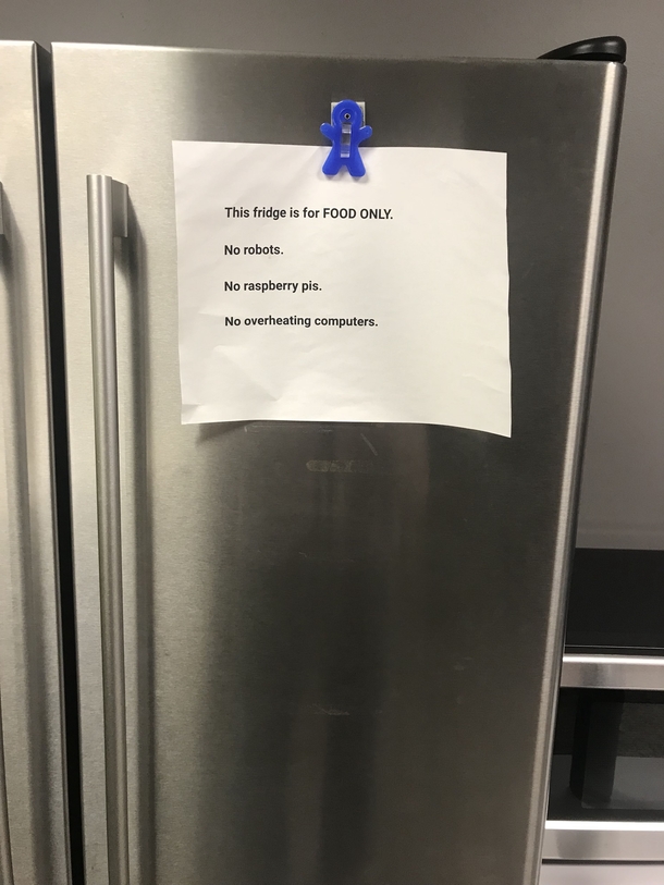 NASA break room problems are different than most Taken today  Johnson Space Center