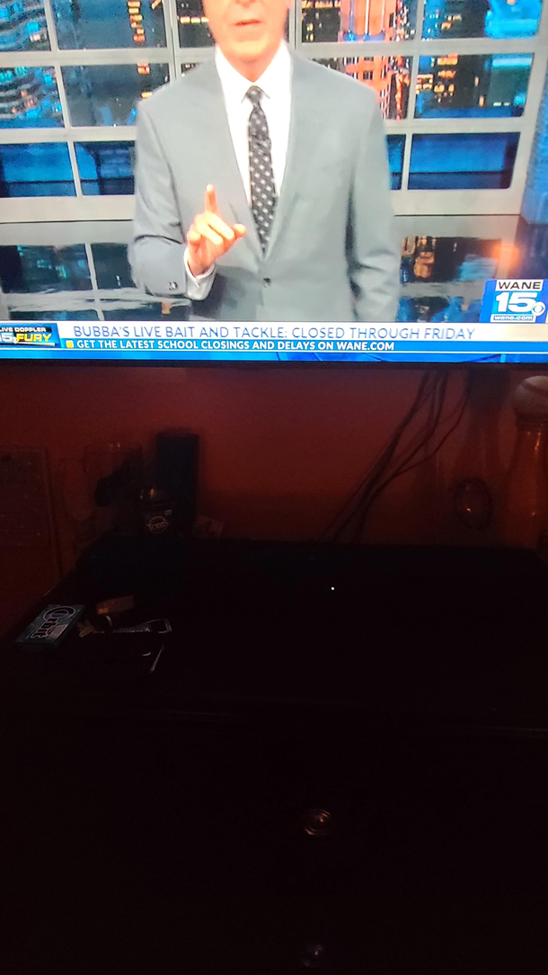 NE Indiana with the crucial closures during a snow storm