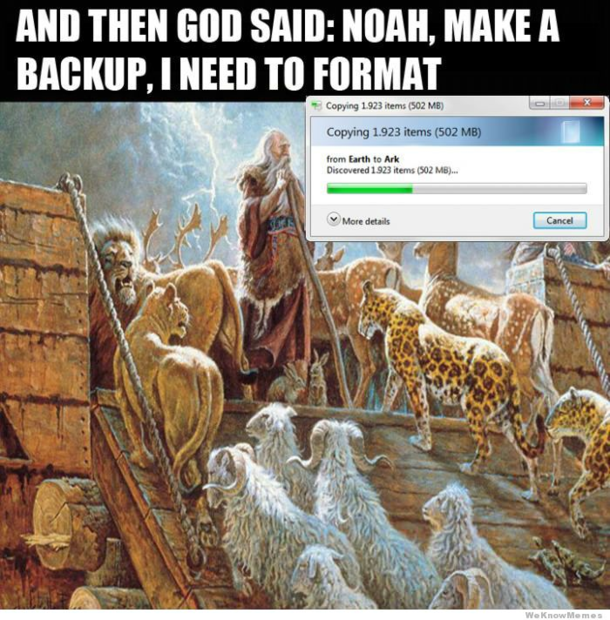 Need a backup