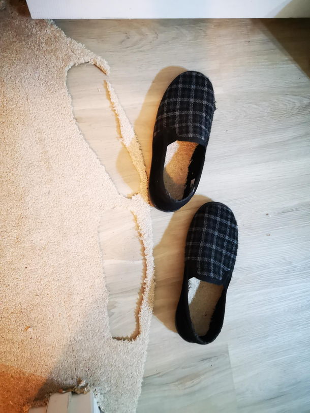 Need new insoles Have extra carpet Voila