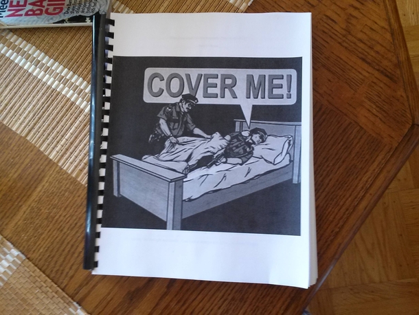 Needed a cover for my rough draft