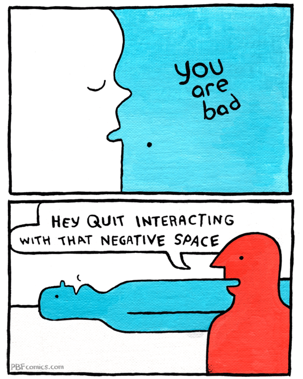 Negative space
