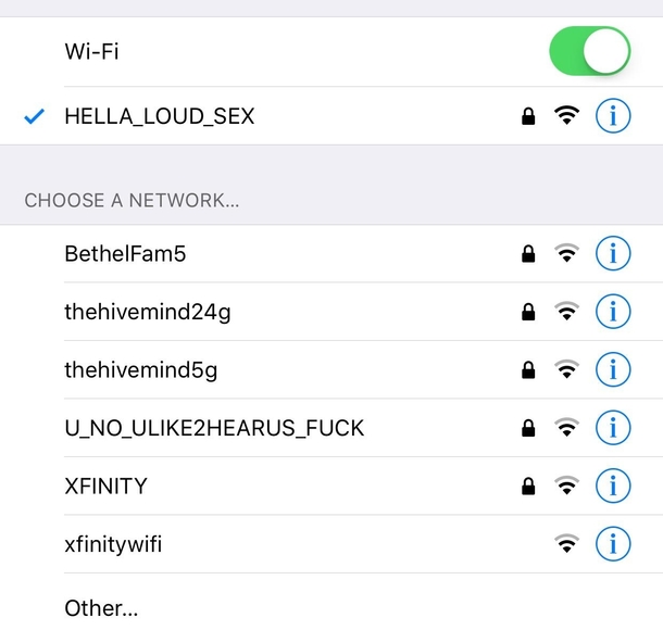 Neighbors have loud sex Call them out with WiFi network They respond Hilarity ensues