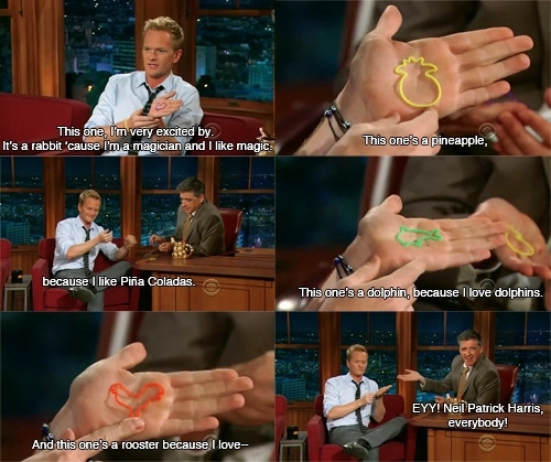 Neil Patrick Harris loves chicken