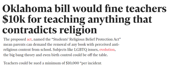 Netflix show pitch  Try not to get sued for an hour  - just put students from all religions in one class I would watch that