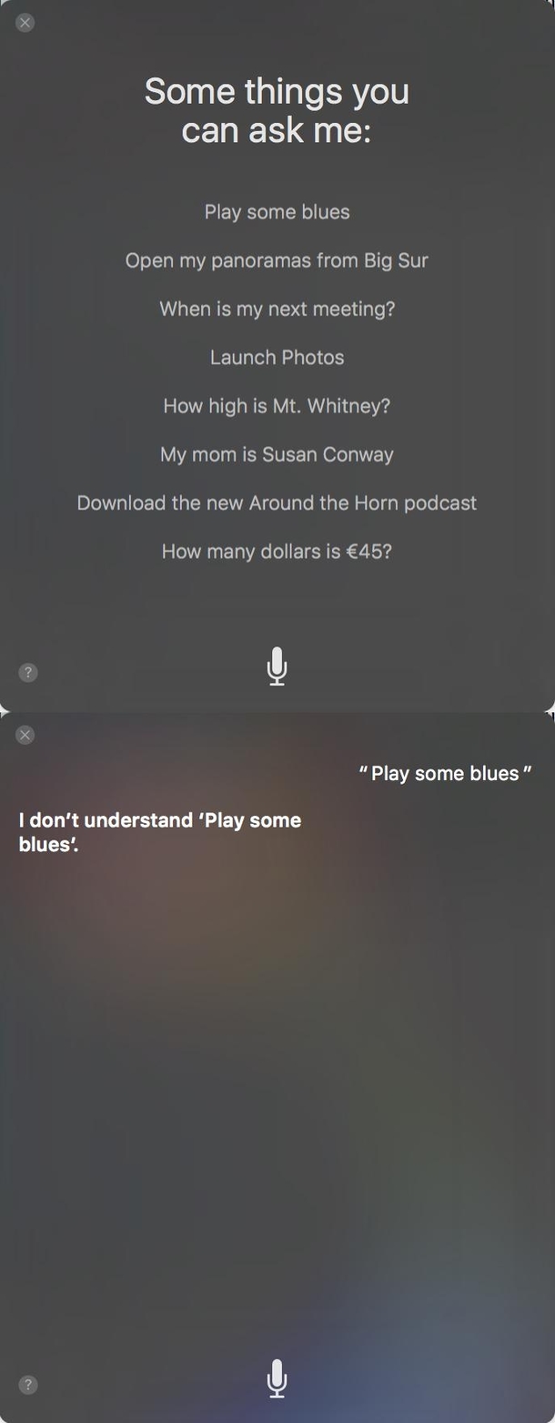 Never change Siri