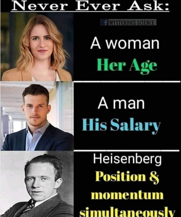 Never ever ask