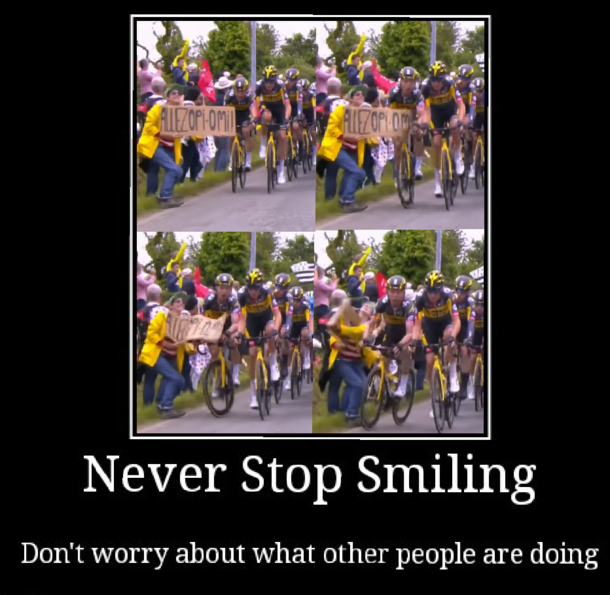 Never Stop Smiling