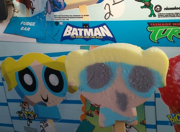 never though an ice cream would be surprised to see me