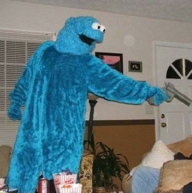 Never touch Cookie Monsters cookie