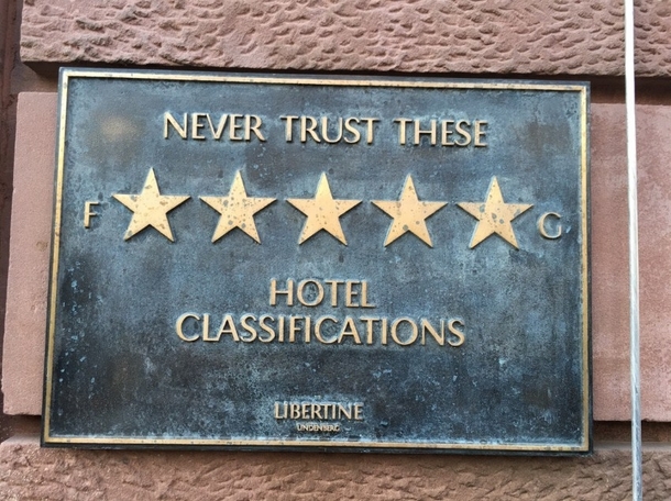 Never trust these Fg hotel classifications