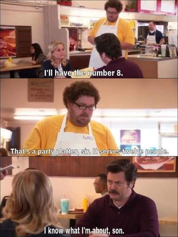 Never underestimate Ron Swanson