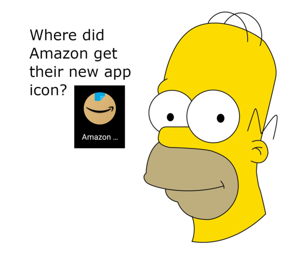 New Amazon App Icon
