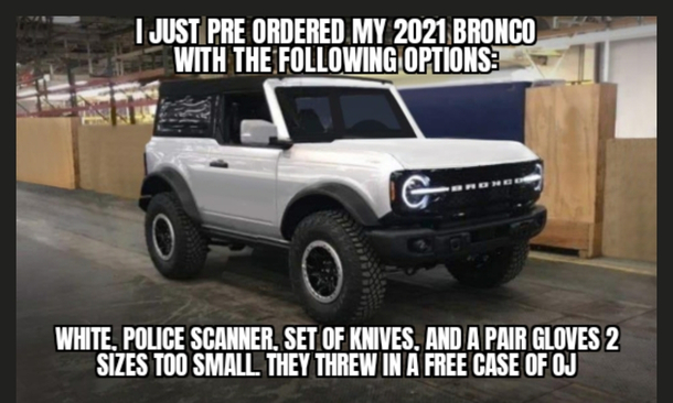 New  Bronco - Juiced