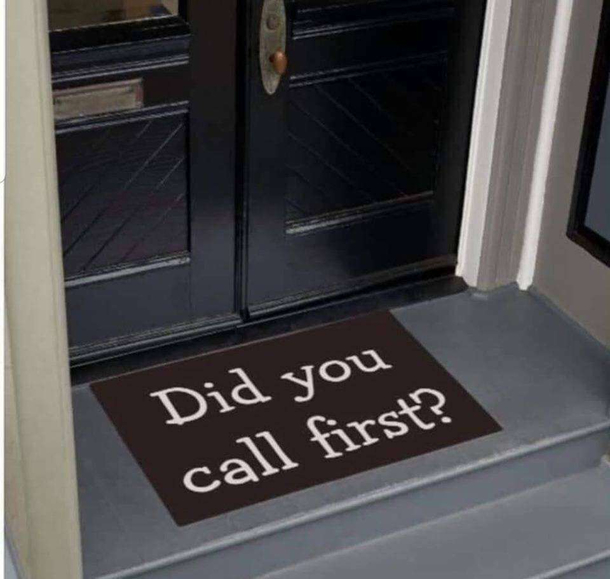 New doormat in the neighborhood