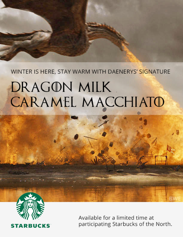 New Game of ThronesStarbucks of the North ad