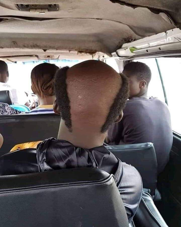 New hairstyle