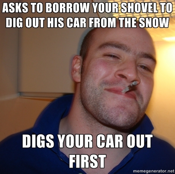 New neighbor is a keeper
