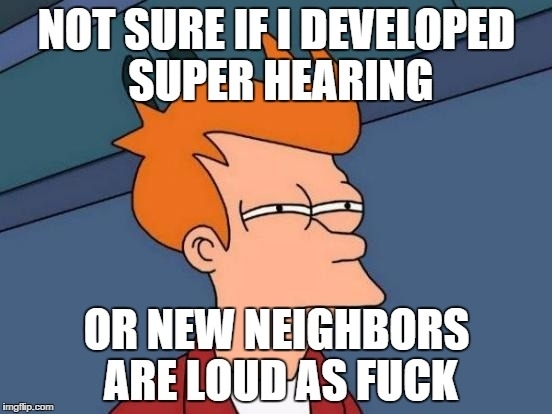 New neighbors moved in this week after the previous ones lived here for  years