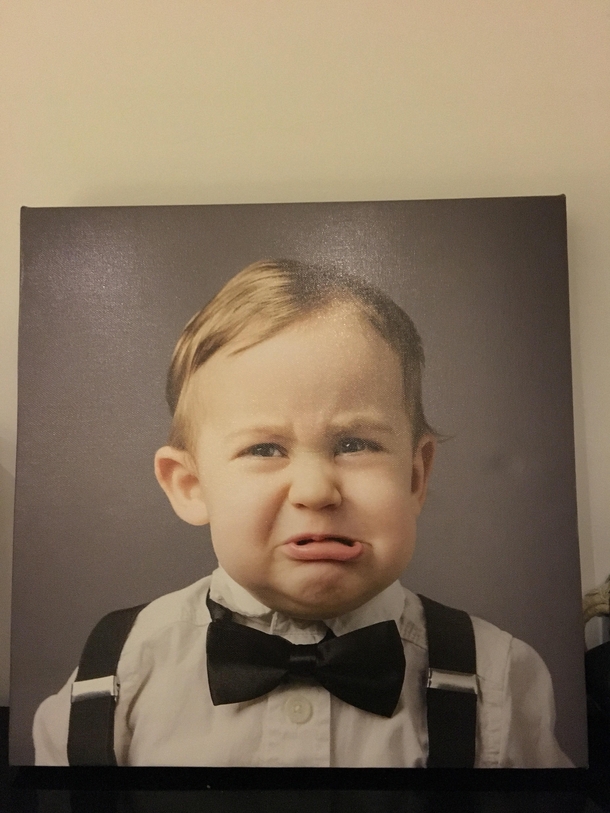 New portrait of my son for the living room