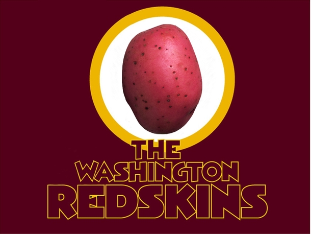 New Redskins mascot so that the name is not offensive