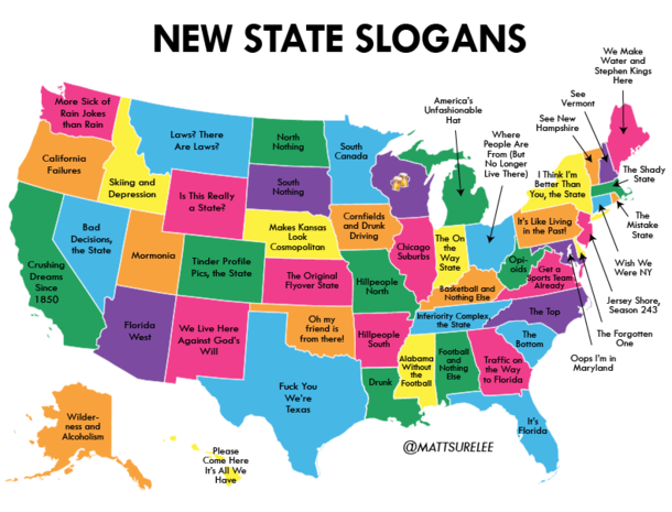 New state slogans