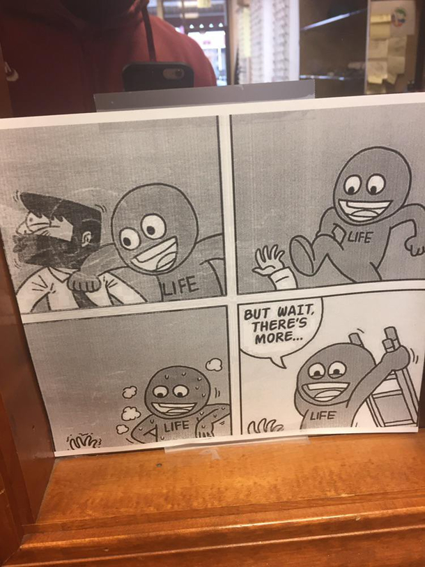 new to this sub found this in my eye doctors office