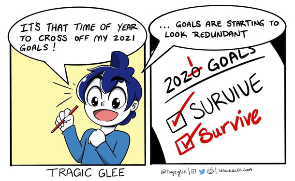 New Year Goals - Meme Guy