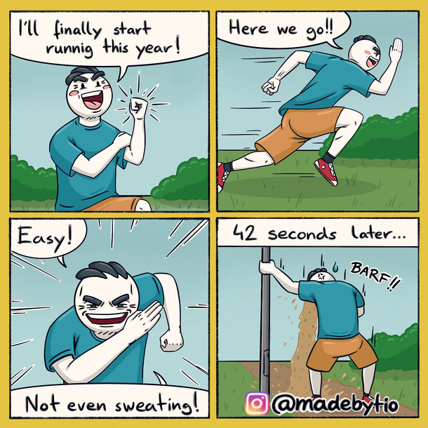 New years resolutions