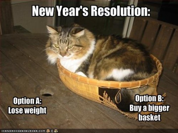 New years resolutions