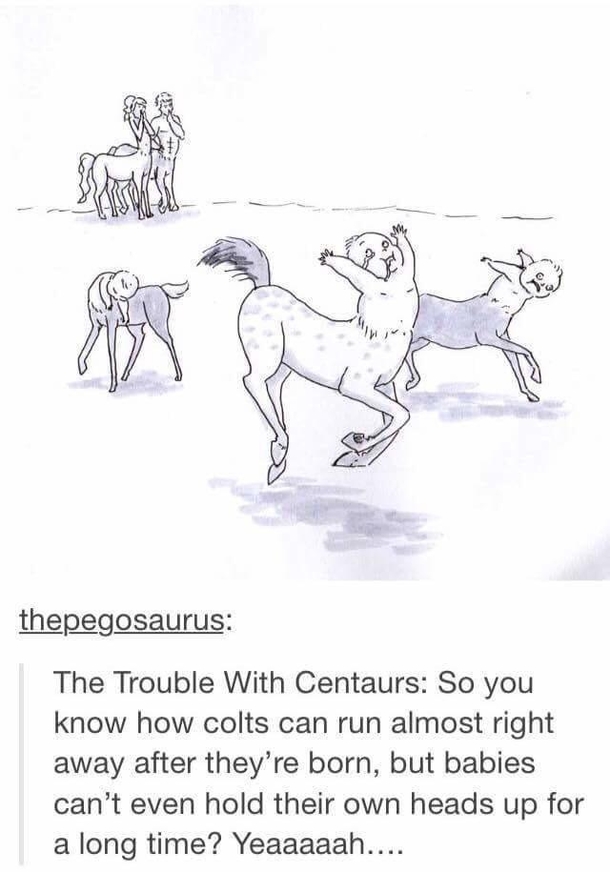 Newborn Centaurs