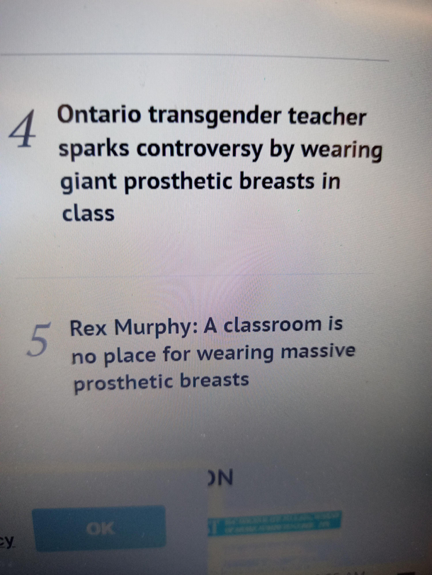News headlines in Canada today