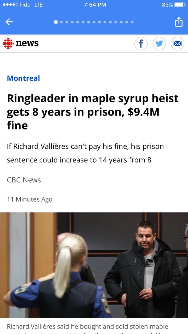 Next level canadian crime