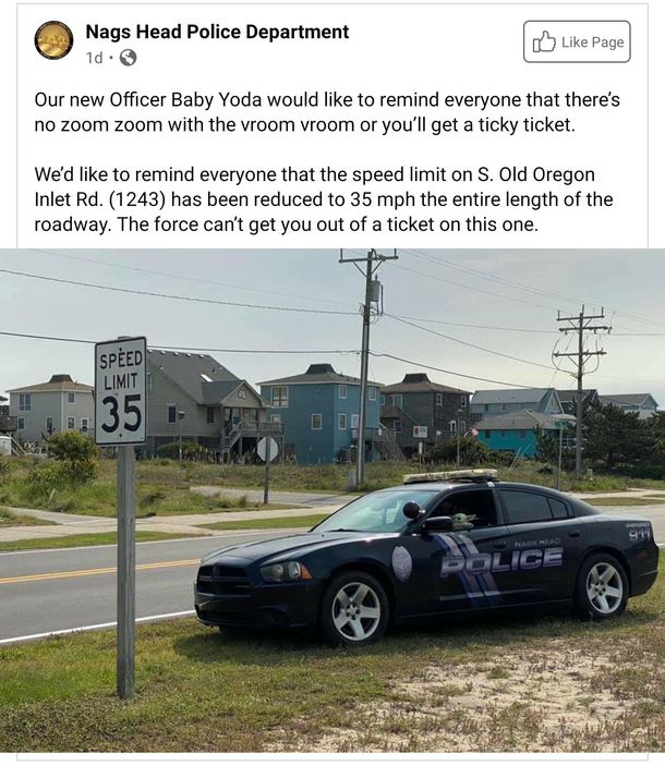 NHPD trying real hard to be cool