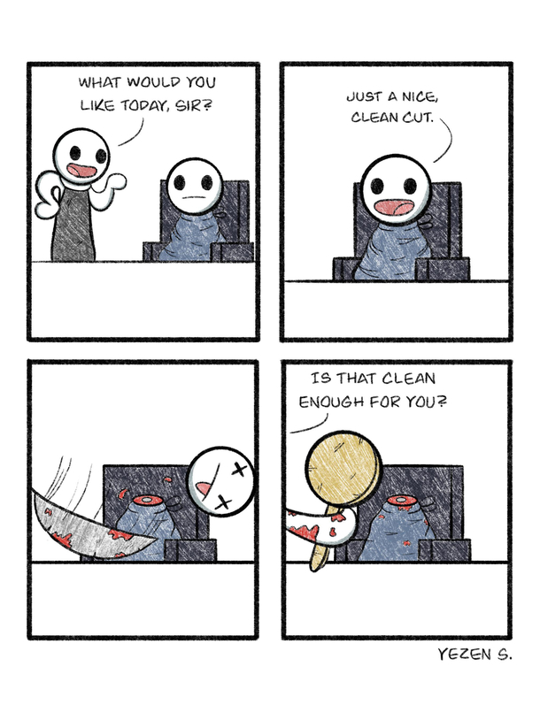 Nice clean cut 